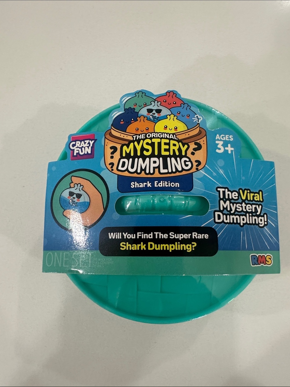 One Original Mystery Dumpling Shark Edition - Teal blue RMS 🔥fast ship